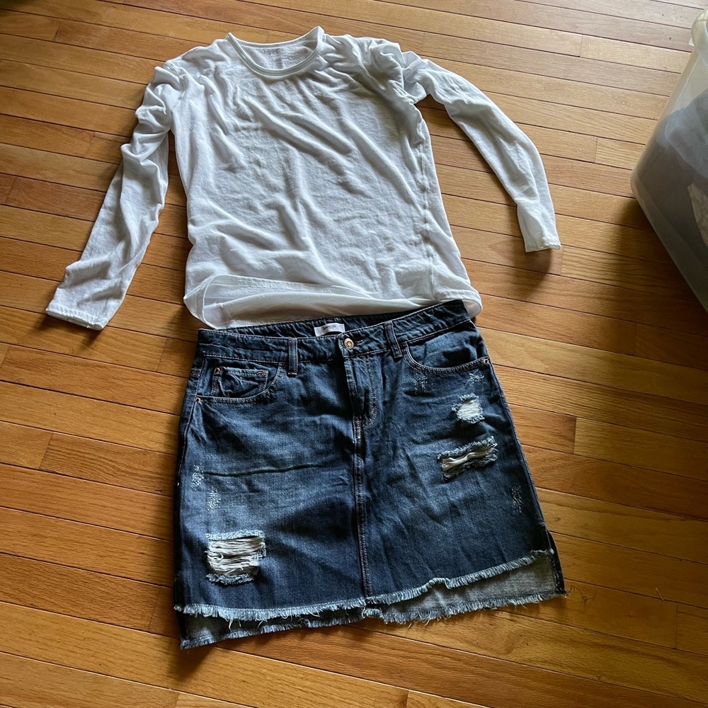 Kenzie jeans skirt